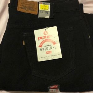 Men’s Levi’s jeans 545 42x30 in black